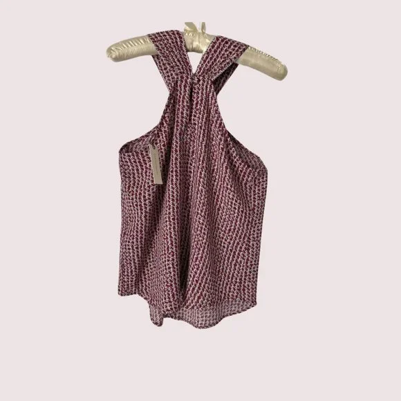 ❤️HOST PICK❤️ NWT Maeve Anthropologie Keyhole Tank Top Size 14 - Picture 4 of 7